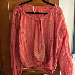 Woman’s Free People Peasant Top